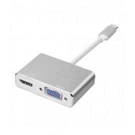 Adaptateur USB-C vers  HDMI + VGA