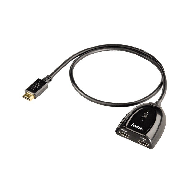 Switcher Commutateur HDMI - 2in1 - hama