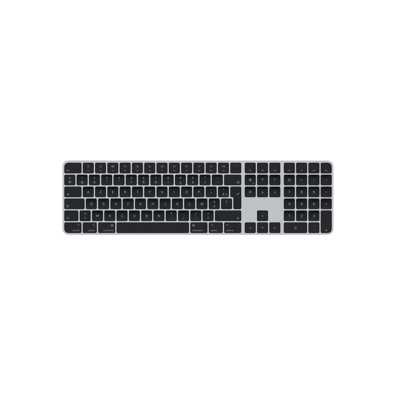 Apple Magic Keyboard with Touch ID+Numeric Keypad + Silicon Black Keys