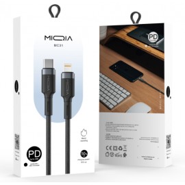 Cable MIQIA Type-C Vers Lightning 1M / 27W