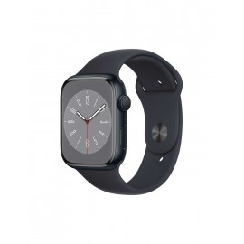 Apple Watch Series 8 GPS 45mm Midnight Alum Case with Midnight Sport Band