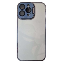 Coque Silicone Avec Protection Caméra + Support Pour iPhone 14 Pro