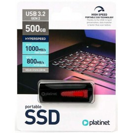 FLASH DISQUE 500 GB PLATINET USB 3.2