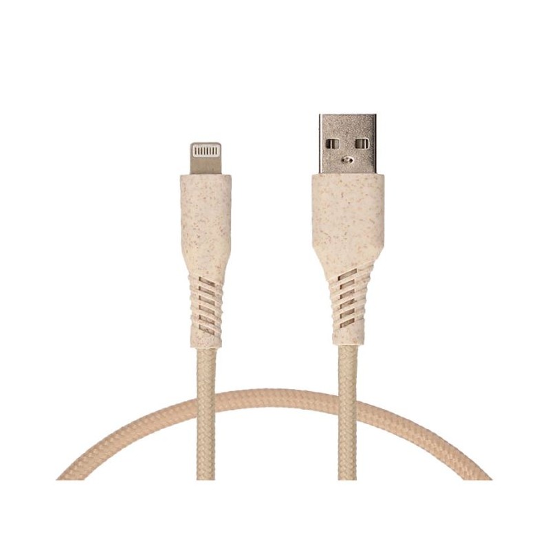 Cable USB Lightninig Eco Friendly  KSIX 1M