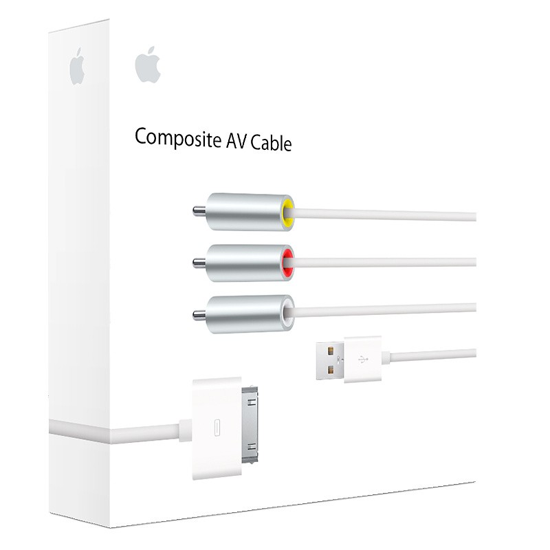 câble composite 30 broches apple RCA