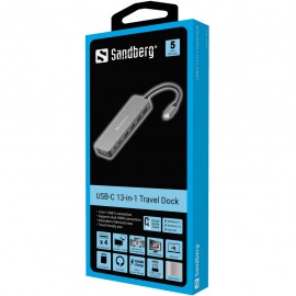 USB-C Docking Station Sandberg 13en1