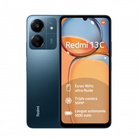 Smartphone Redmi 13C 256Go + 6Go - Navy Blue