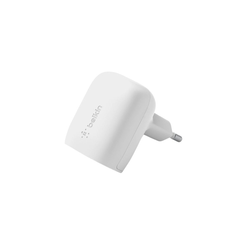 Chargeur Rapide Secteur Belkin USB-C 20W - Blanc