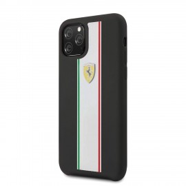Coque en Silicone Ferrari Pour iPhone 11 Pro Max  Noir Tunisie