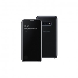Etui Clear View Pour Samsung Galaxy S10e - Noir Tunisie