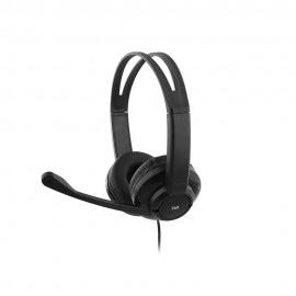 Micro Casque Filaire USB Multimédia Léger T'nB HS-200 - Noir