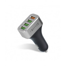 Chargeur Rapide Pour Voiture FOREVER 4 Ports USB