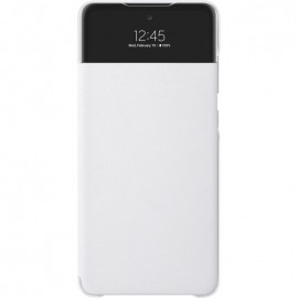 Etui S View Pour Samsung Galaxy A72 - Blanc