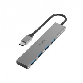 Hub USB-C Hama  4 Ports USB-A