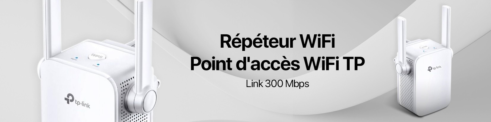 Répéteur WiFi / Point d'accès WiFi TP-Link 300 Mbps