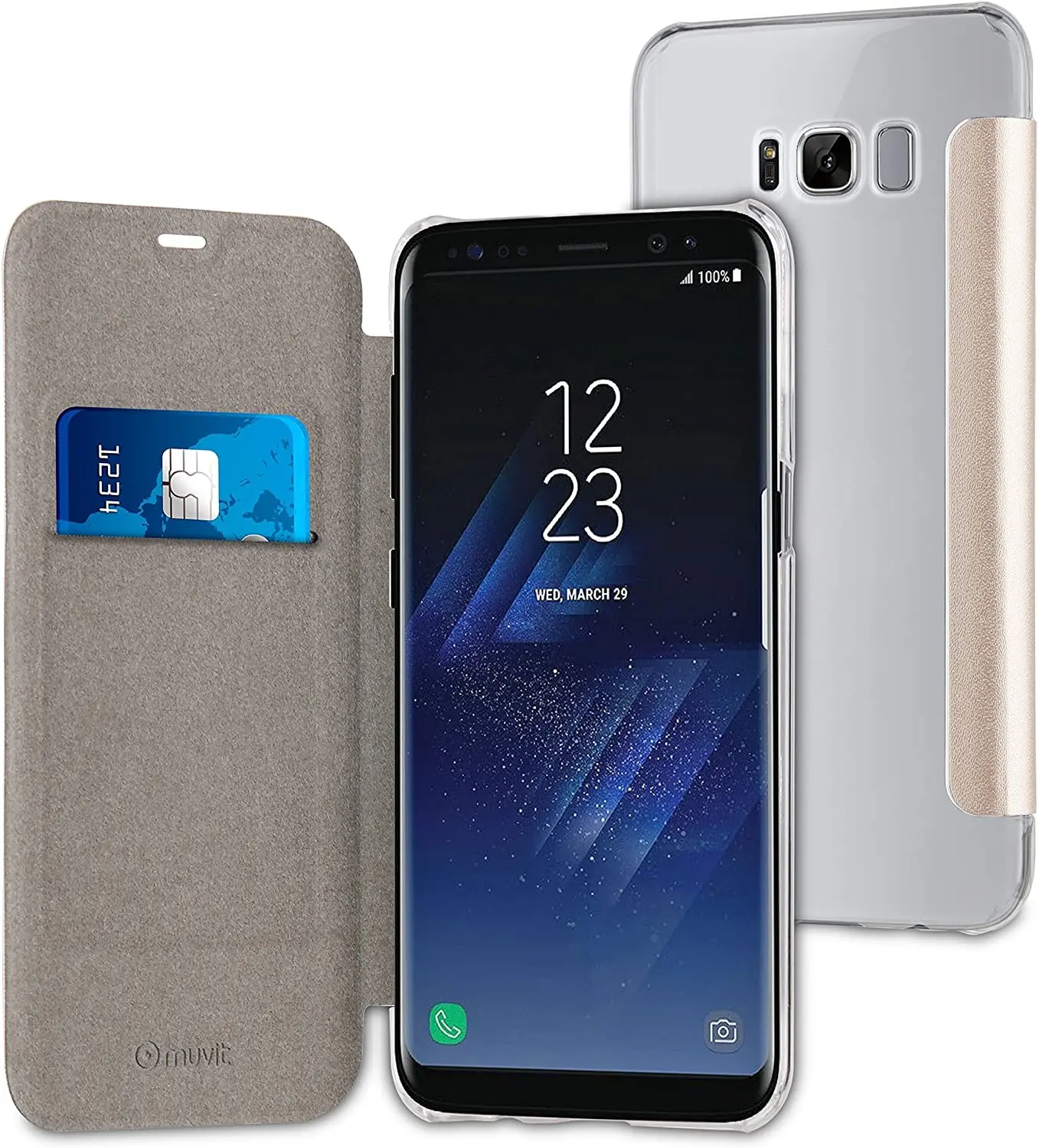 FOLIO CASE GALAXY S8 PLUS GOLD FOLIO CASE GALAXY S8 PLUS GOLD