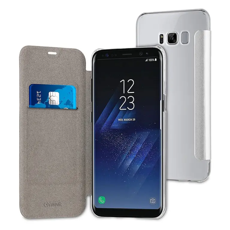 FOLIO CASE GALAXY S8 GRAY