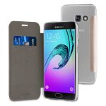 Étui Muvit Folio Samsung Galaxy A3 2017 - Gold