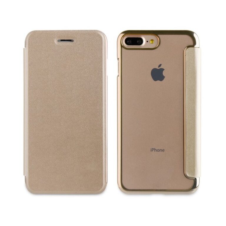 Etui Muvit Folio Bling Gold- IPhone 6+/6S+/7+/8+