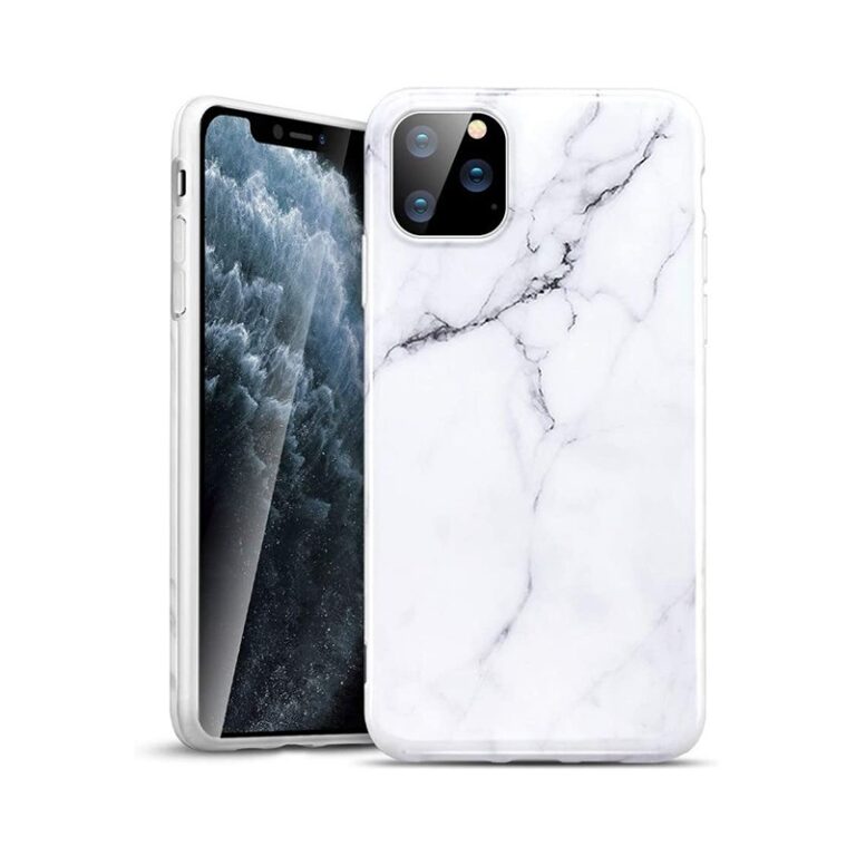 Etui Silicone Effet Marbre pour iPhone 11 Pro