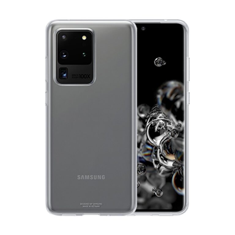 Etui Silicone Transparent Samsung Galaxy S20 Ultra