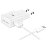 Chargeur rapide secteur SAMSUNG USB type-C - Blanc
