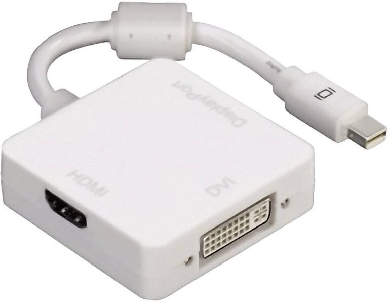 Adaptateur HAMA 3 en1 Mini Display Port DVI + HDMI + Display Port