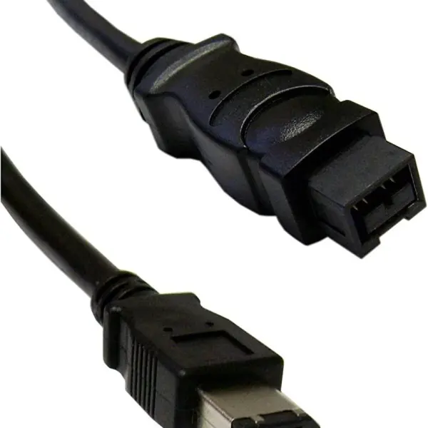 Câble FireWire 400 (IEEE 1394 ) 6 broches mâle/ 9 broches mâle 2m IEEE 1394 Hama