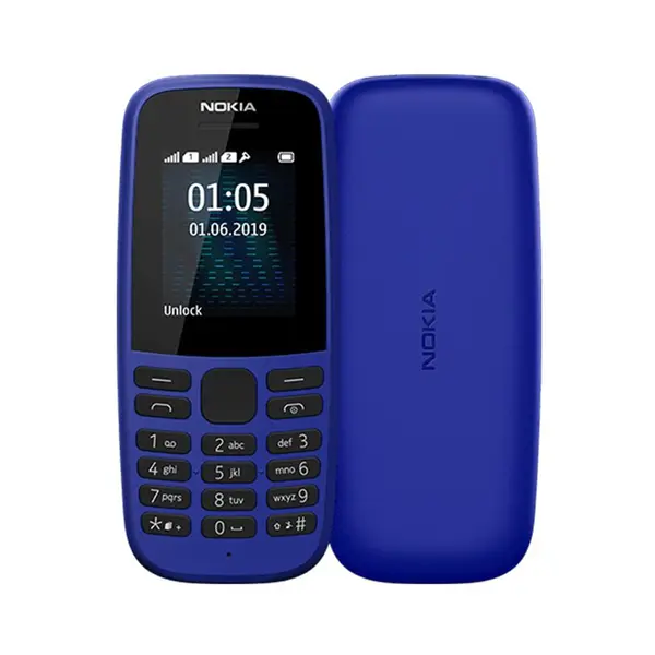 NOKIA 105 Double SIM – Bleu