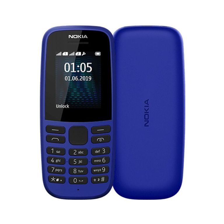 NOKIA 105 Double SIM – Bleu