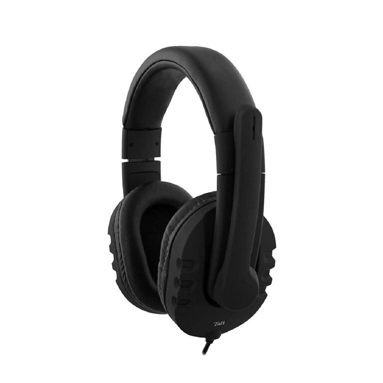 Micro Casque Filaire Multimédia Ultra ConfortT'nB HS-300 - Noir