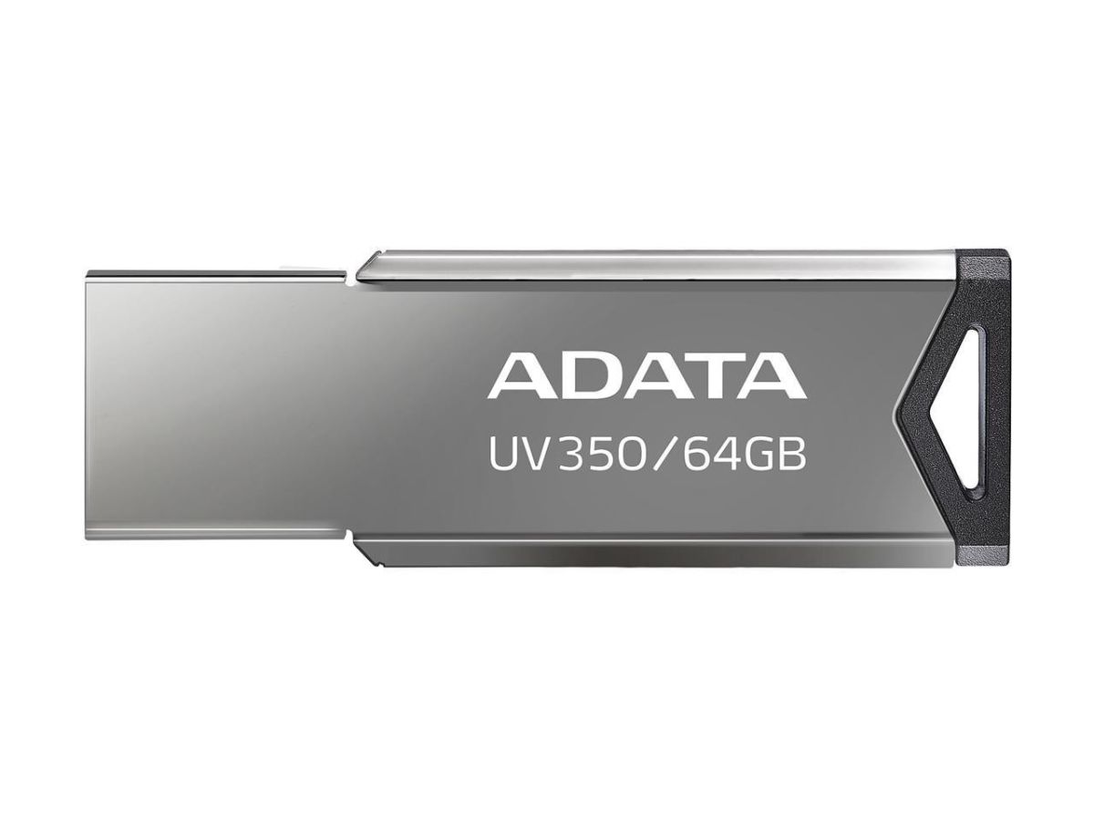 Flash Disque - Clé USB 3.2 ADATA AUV350 - 64Go - Silver
