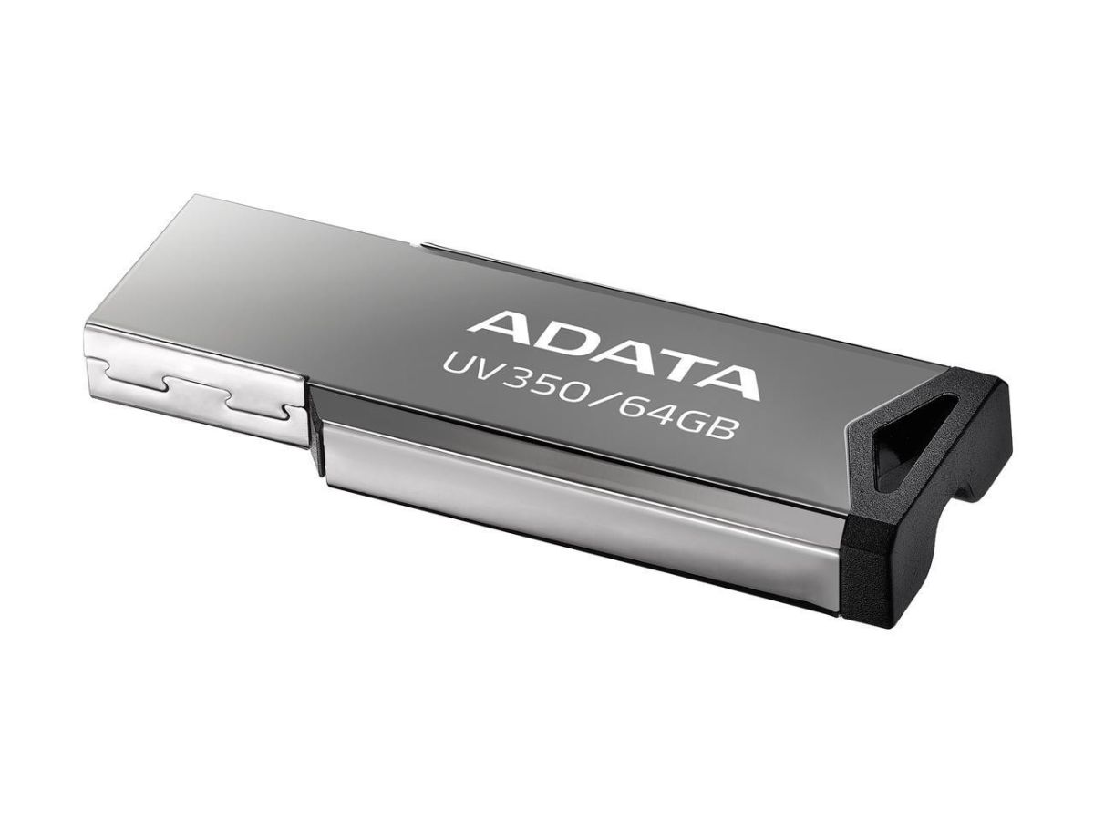 Flash Disque - Clé USB 3.2 ADATA AUV350 - 64Go - Silver