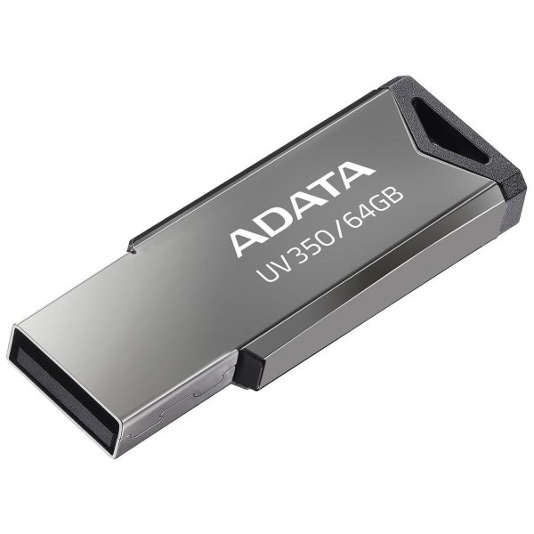 Flash Disque - Clé USB 3.2 ADATA AUV350 - 64Go - Silver
