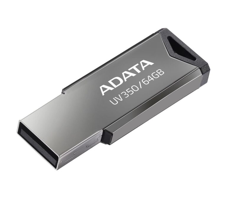 Flash Disque - Clé USB 3.2 ADATA AUV350 - 64Go - Silver