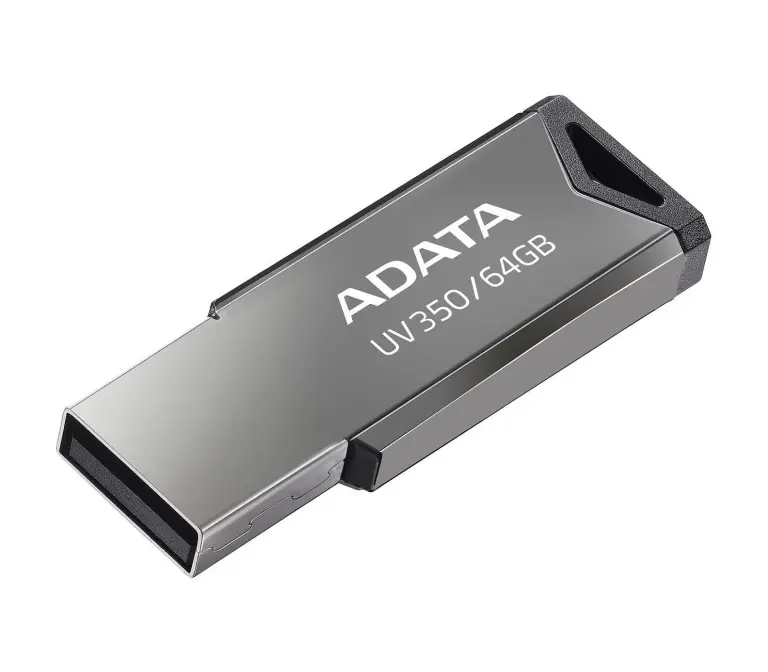 Flash Disque - Clé USB 3.2 ADATA AUV350 - 64Go - Silver