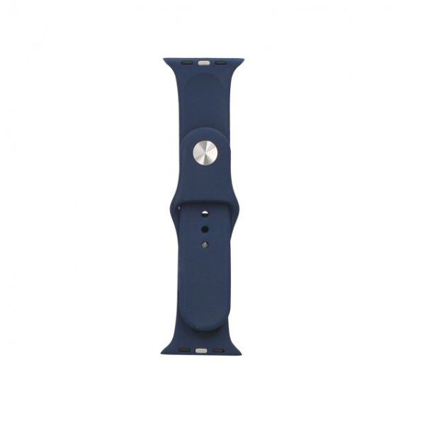 Bracelet Silicone CONTACT Apple Watch 42/44mm - Bleu