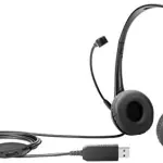 Micro Casque Filaire USB HP - Noir