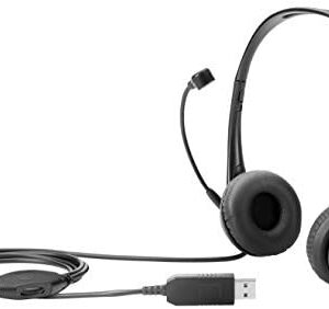 Micro Casque Filaire USB HP - Noir