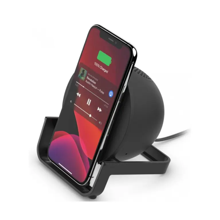 Chargeur à induction Belkin BOOST CHARGE Stand et enceinte - Noir
