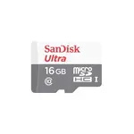 Carte Mémoire 16 Go SanDisk Class 10 Avec Adaptateur