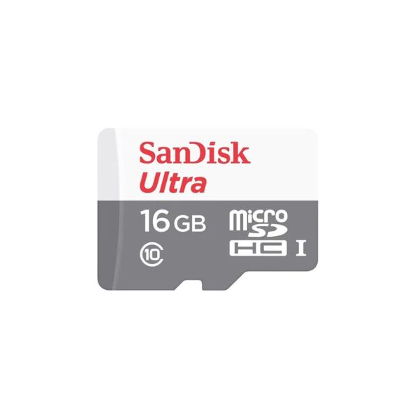 Carte Mémoire 16 Go SanDisk Class 10 Avec Adaptateur