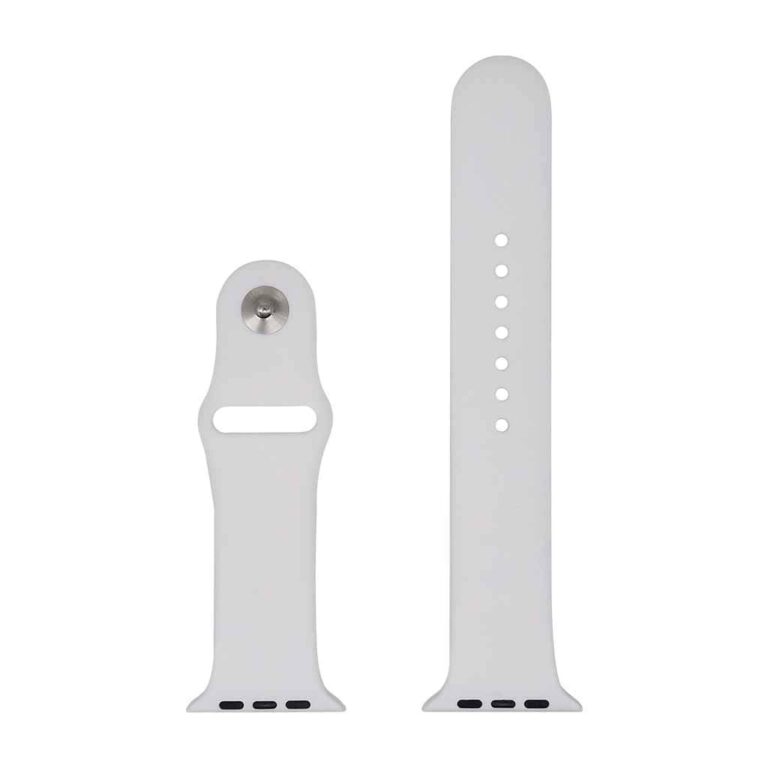 Bracelet Sport Pour Apple Watch 42/44 mm - Blanc