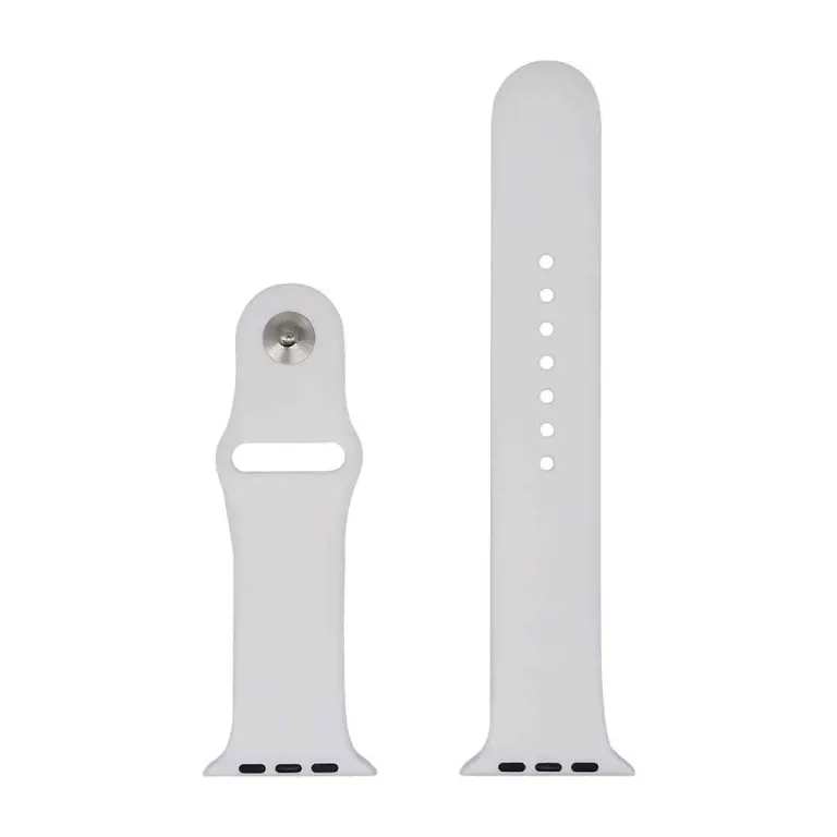 Bracelet Sport Pour Apple Watch 42/44 mm - Blanc