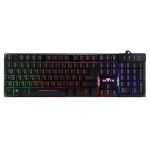 Clavier Gamer Semi Mécanique Rainbow ELYTE - Noir
