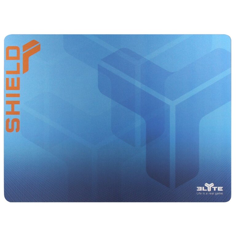 T'nB Tapis de souris - "Rigide Gaming Elyte Shield" - Bleu