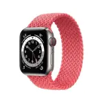 Bracelet Boucle Unique Tressée Pour Apple Watch 38/40 mm -Pink