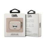 Etui Karl Lagerfeld Pour AirPods 3 - Pink à Paillettes Dorées