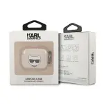 Etui Karl Lagerfeld Pour AirPods 3 - Pink à Paillettes Dorées