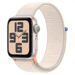 Apple Watch SE GPS Boîtier alu Or 40mm Bracelet Sport Lumière stellair